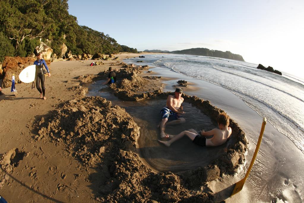 Hot Water Beach Bure Wera Hotwater Beach Buitenkant foto